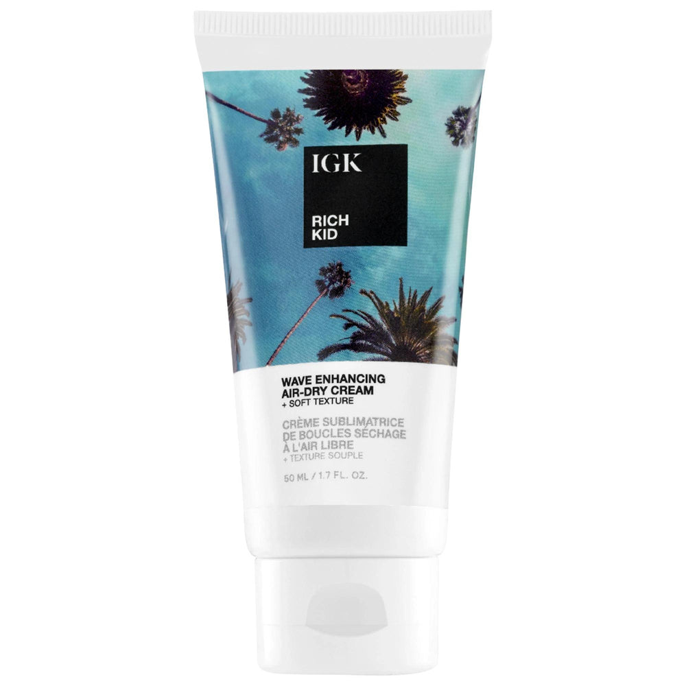 RICH KID Mini Coconut Oil Air-Dry Styling Cream: Frizz Control, Enhanced Natural Texture, Vegan & Cruelty-Free Hair Gel RICH KID Coconut Oil Air-Dry Cream: Frizz Control & Natural Texture coconut oil hair styling cream, air dry styling cream, frizz control hair gel, vegan hair styling product, cruelty free hair gel, natural hair texture enhancer, lightweight hair gel, hair styling for curly hair, hair styling for wavy hair, sulfate free hair gel, hair styling cream, coconut oil, air dry, frizz control, vega