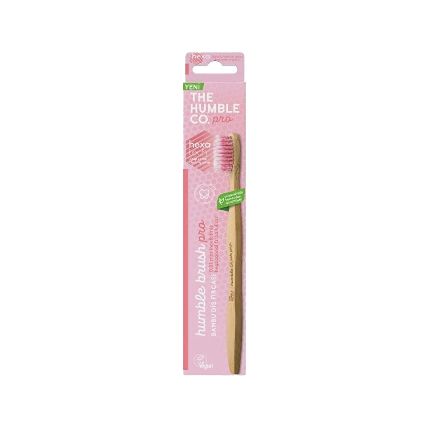 The Humble Co Pro Hexatech Adult Manual Toothbrush Soft Purple - Gentle Cleaning for Sensitive Teeth & Gums The Humble Co Pro Hexatech Soft Toothbrush - Gentle on Sensitive Teeth Manual toothbrush, Soft bristles toothbrush, Hexatech toothbrush, Adult toothbrush, Gentle toothbrush for sensitive teeth, Oral hygiene, Dental care, Sensitive teeth, Gums, Ergonomic design, Travel toothbrush, Portable toothbrush