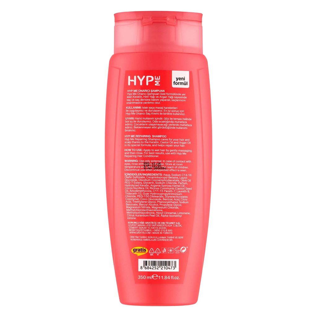 Hyp Me Repairing Shampoo for Damaged Hair 350 ml