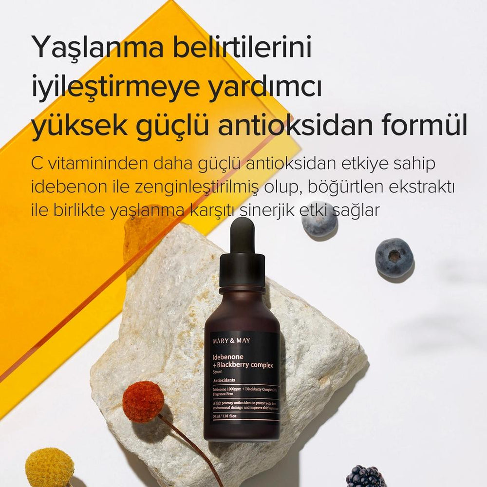 Mary & May Idebenone & Blackberry Complex Face Serum 30 ml