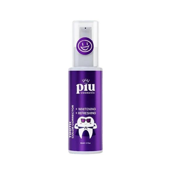 Piu Cosmetic Teeth Whitening Gel with Violet Pigments - 1.69 fl oz, Gentle Daily Whitening for Sensitive Teeth Piu Cosmetic Teeth Whitening Gel - Gentle Daily Whitening Teeth Whitening Gel, Cosmetic Teeth Whitening, Violet Pigment Teeth Whitening, Sensitive Teeth Whitening, Daily Teeth Whitening, Oral Care, Teeth Whitening, Whitening Gel, Piu Cosmetic, Sensitive Teeth Solution, Daily Oral Care, Smile Brightening, Fresh Breath, Gentle Whitening