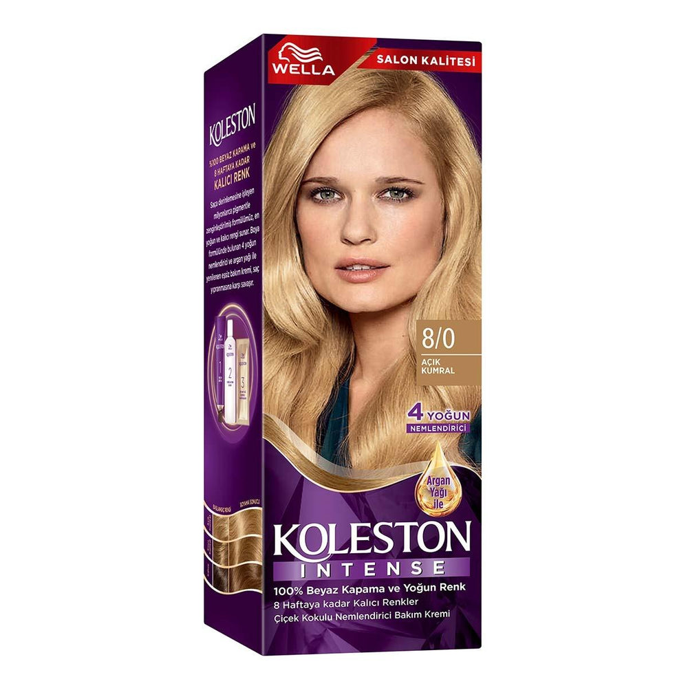 Wella Koleston Intense Hair Dye - Long-Lasting Color with Argan Oil, 100% Grey Coverage - view 6
