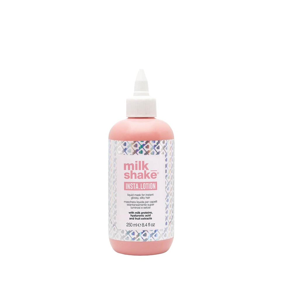 milk_shake Insta.lotion Hair Mask - 250ml Liquid Treatment for Shine & Nourishment milk_shake Insta.lotion Hair Mask for Shine & Nourishment hair mask, liquid hair mask, shine enhancing hair product, milk_shake hair care, insta.lotion hair treatment, hair nourishment, hair shine, dry hair solution, damaged hair repair, hair care routine, luxurious hair treatment, salon quality hair, hair health, hair hydration