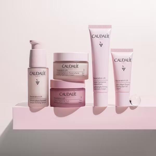 Caudalie Resveratrol Lift Anti-Aging Face Cream - Lightweight Firming & Moisturizing Cashmere Cream for Aging Skin - view 3