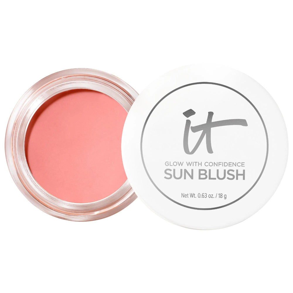Glow with Confidence Cream Blush and Bronzer with Hyaluronic Acid, Vitamin E, and Peptides - Natural Makeup Look, 24HR Hydration Glow with Confidence Cream Blush & Bronzer - Natural Makeup with Hyaluronic Acid cream blush, bronzer, hyaluronic acid, skincare-infused makeup, natural makeup look, multi-functional makeup, paraben-free, skincare cosmetics, natural glow, sun-kissed look, makeup with skincare benefits, hydrating makeup, natural ingredients, cosmetic skincare, glow with confidence
