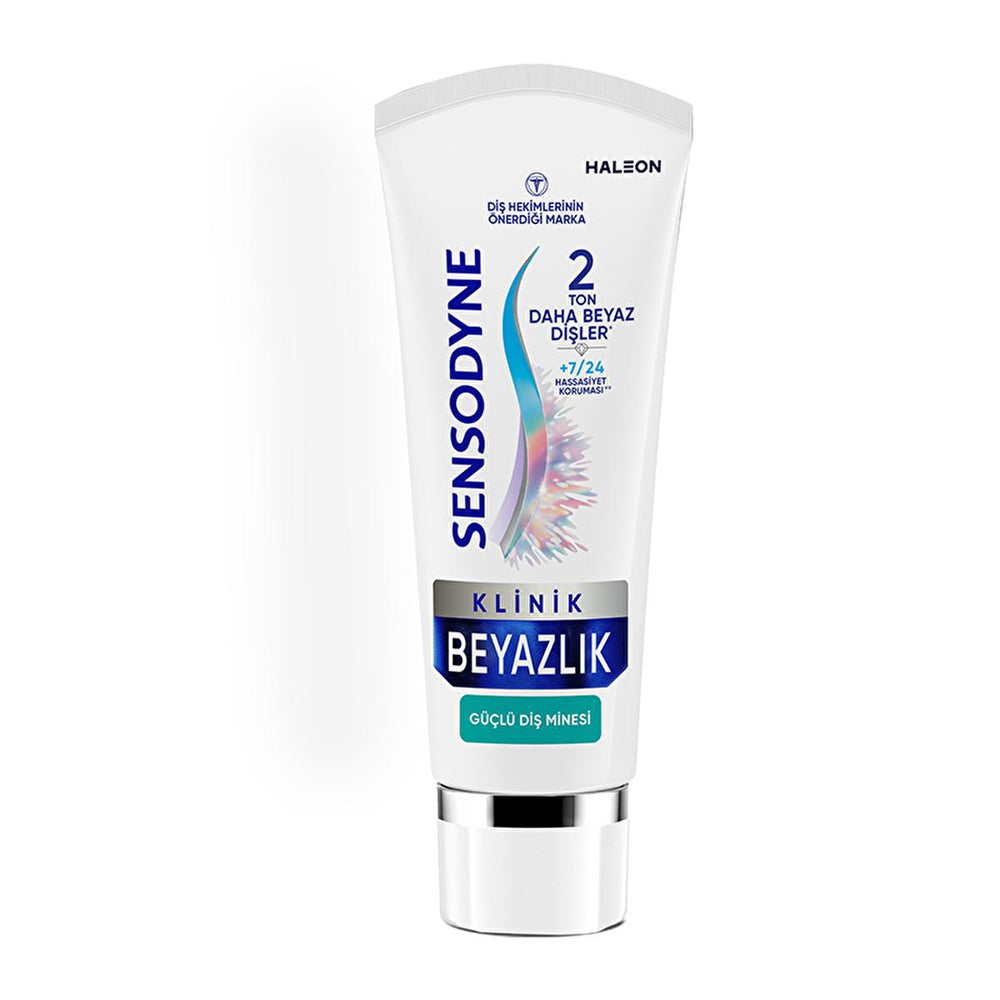 Sensodyne Sensitive Teeth Whitening Toothpaste - 2.54 fl oz, Strengthens Enamel, Clinically Proven - Toothpaste