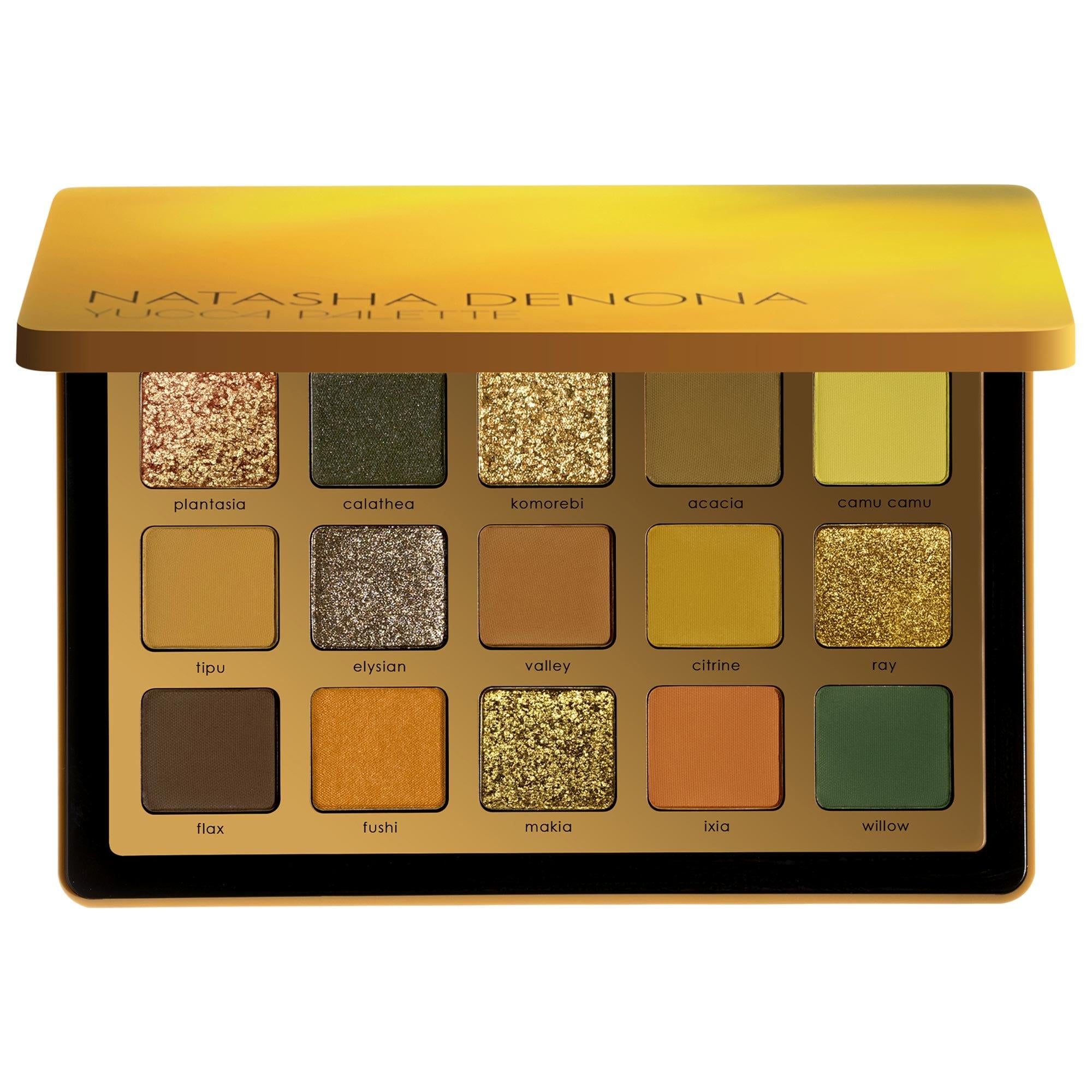 Natasha Denona Yucca Eyeshadow Palette: 15 Highly Pigmented, Long-Lasting, Cruelty-Free Shades for Stunning Eye Makeup Looks Natasha Denona Yucca Eyeshadow: Pigmented, Cruelty-Free Palette Eyeshadow palette, Makeup palette, Cruelty-free eyeshadow, Highly pigmented eyeshadow, Long lasting eyeshadow, Mineral oil-free eyeshadow, Sparkling foiled eyeshadow, Matte eyeshadow, Metallic eyeshadow, Yucca Eyeshadow Palette, eyeshadow, makeup, eye makeup, eye shadow, eye color, cosmetics, beauty, makeup for women, gif