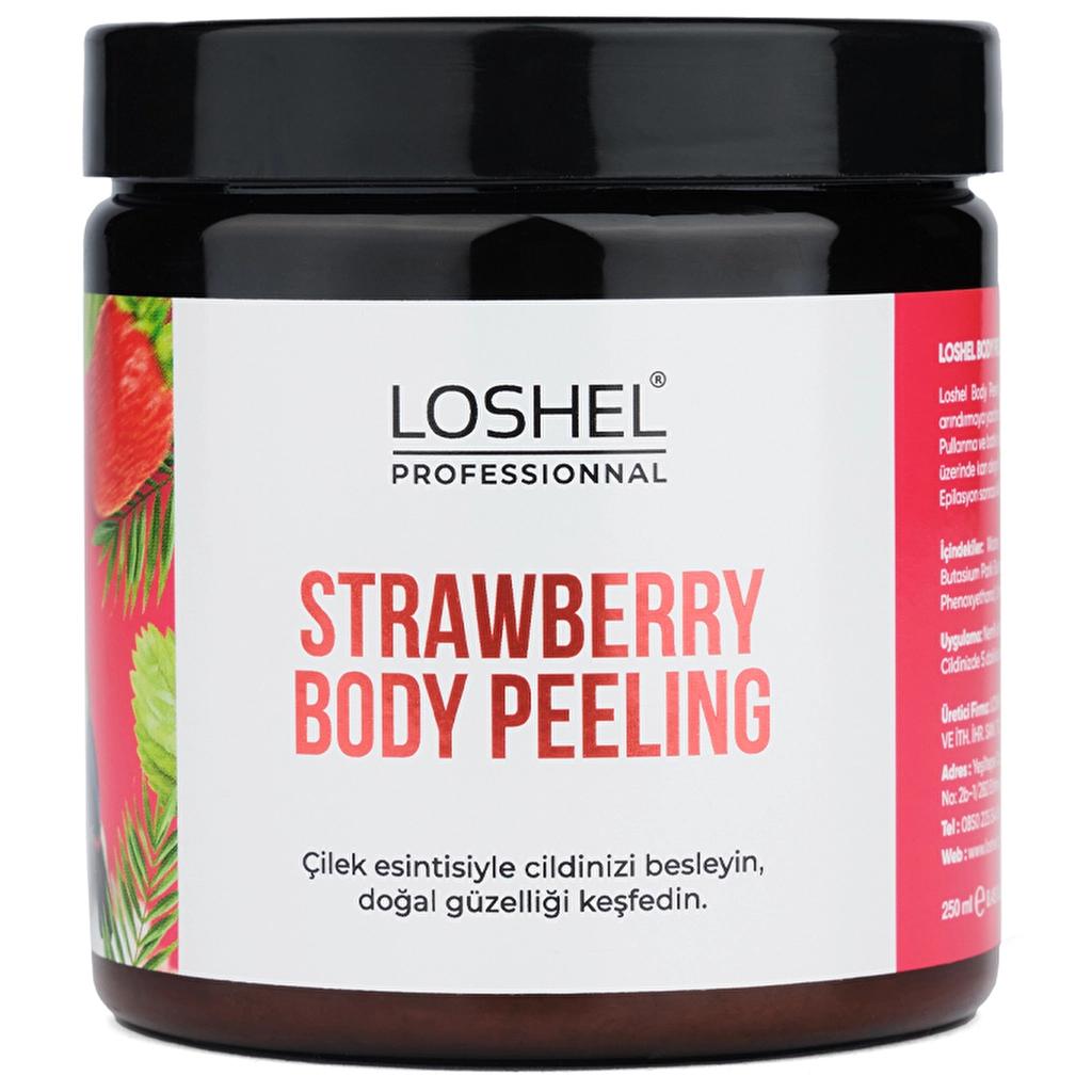 Loshel Strawberry Body Peeling Scrub 250 ml