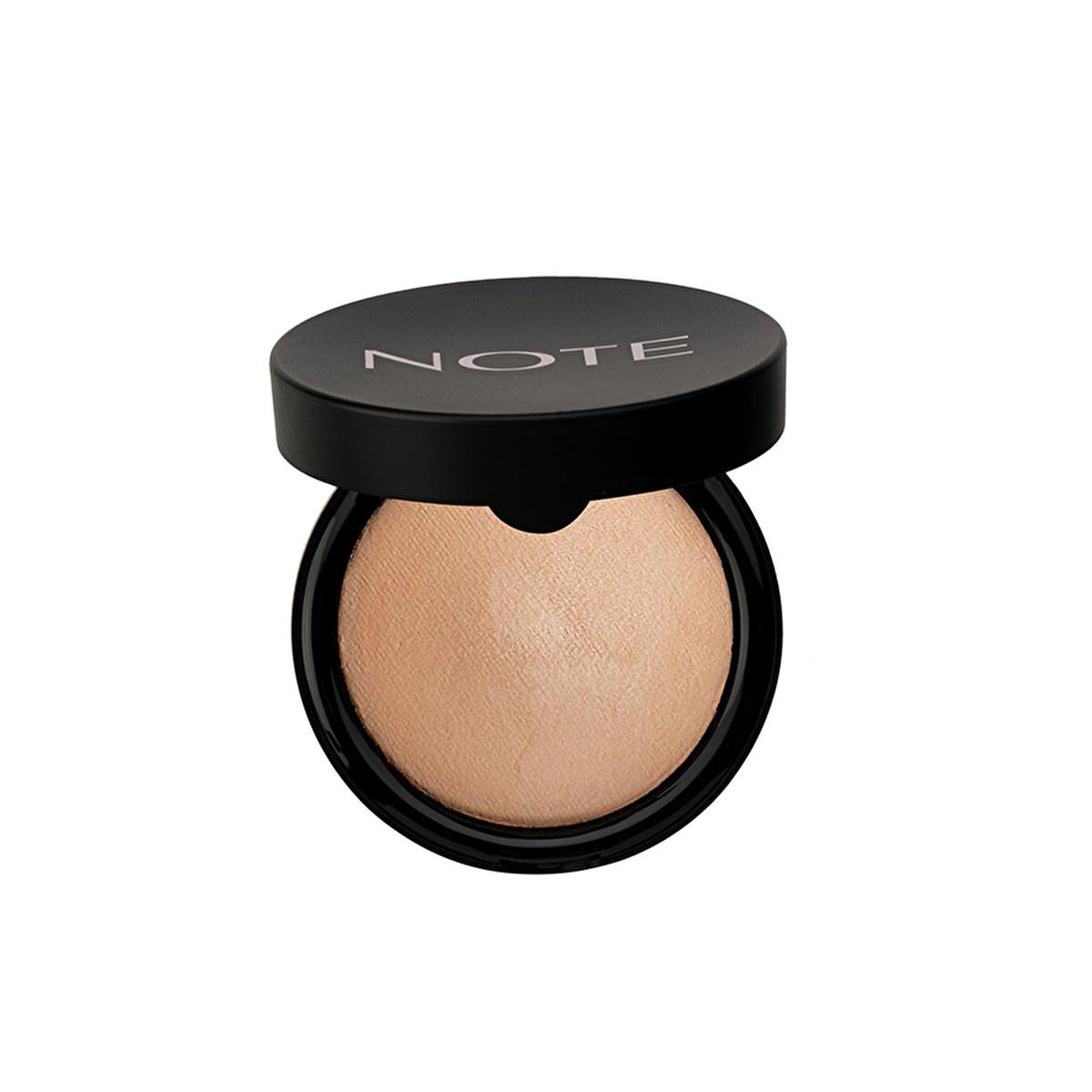 note-baked-powder-05, illuminating-lightweight-powder Note Baked Powder 05 - Lightweight Illuminating Finish for All Skin Types Note Baked Powder 05 - Illuminating Formula note, baked-powder, illuminating, makeup, cosmetics, lightweight, all-skin-types, hydrating, macadamia-oil, ai-generated