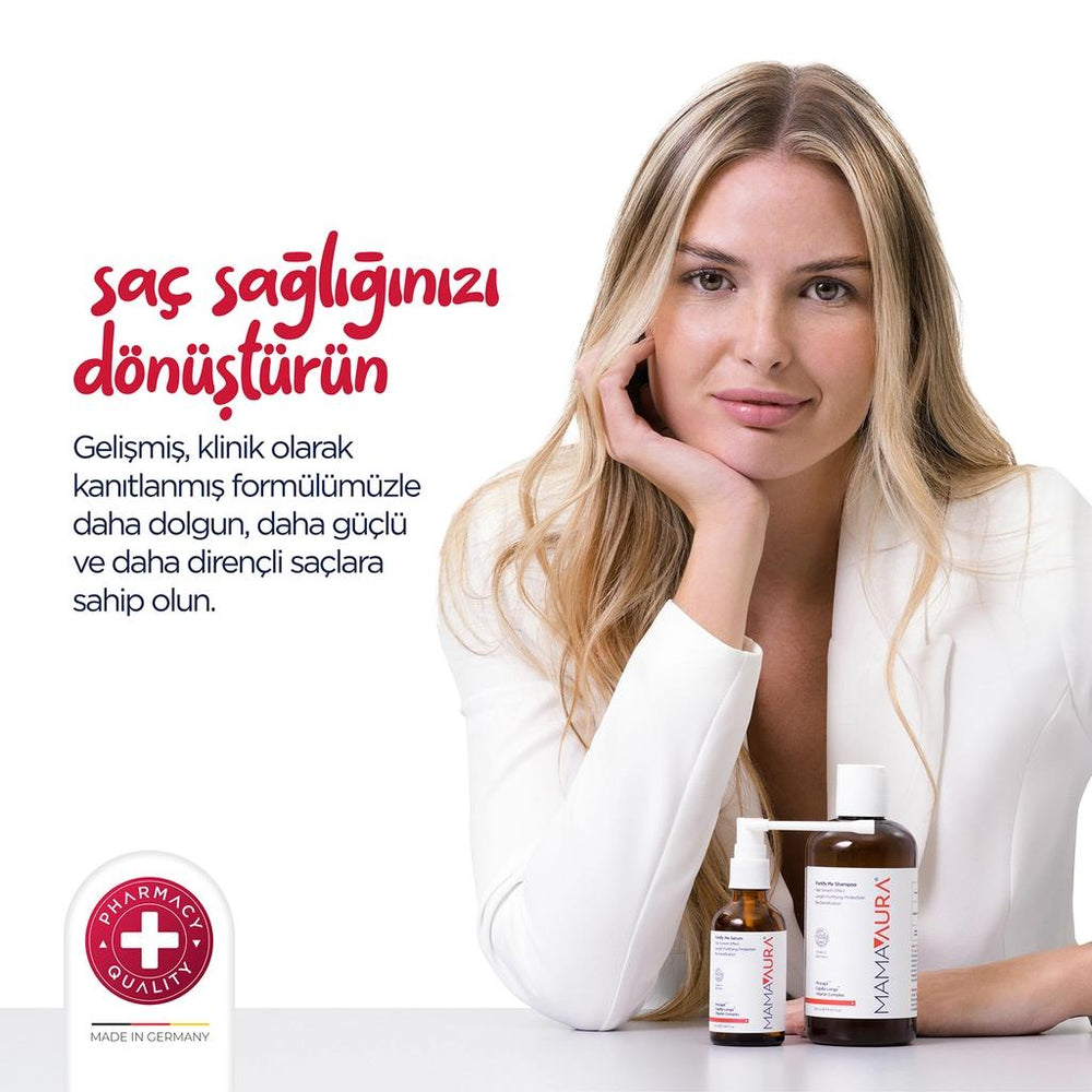 Mamaaura Fortify Me Hair Loss Support Set 250ml & 50ml