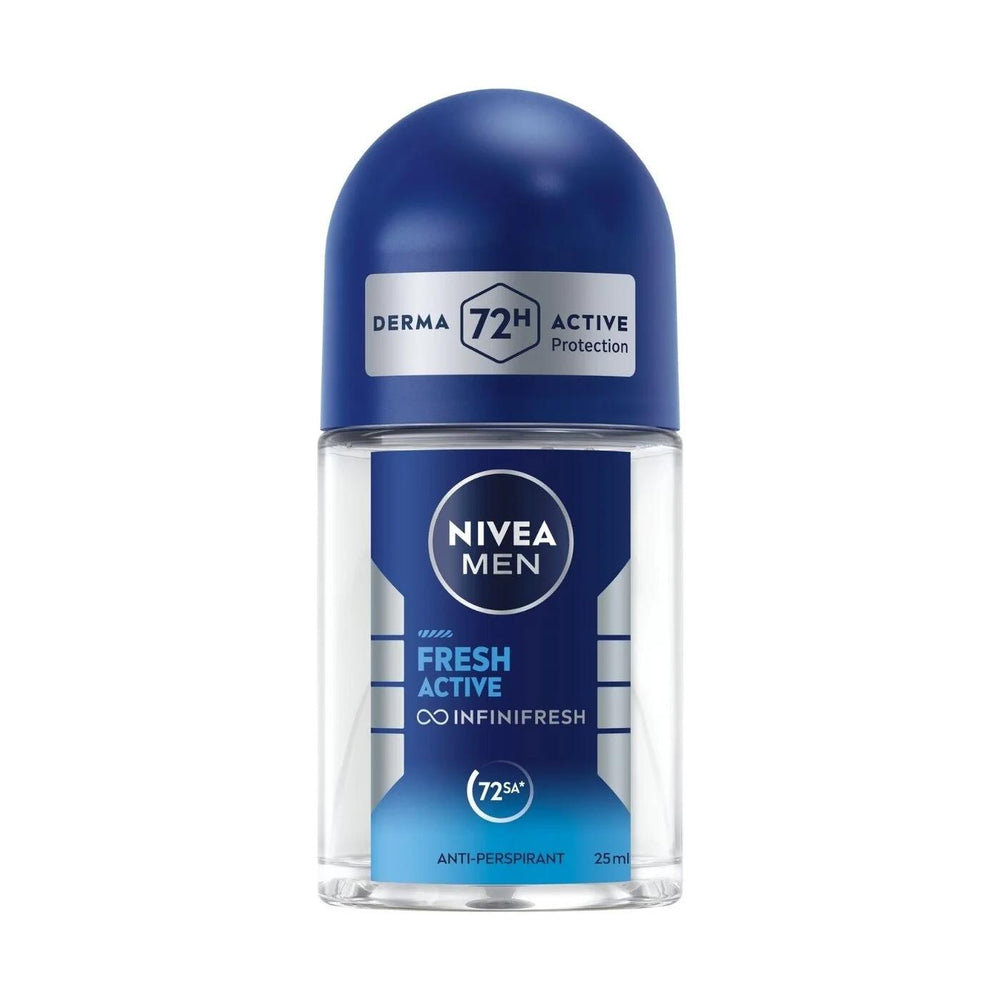Nivea Men Fresh Active Deodorant Roll-On for Men 25 ml