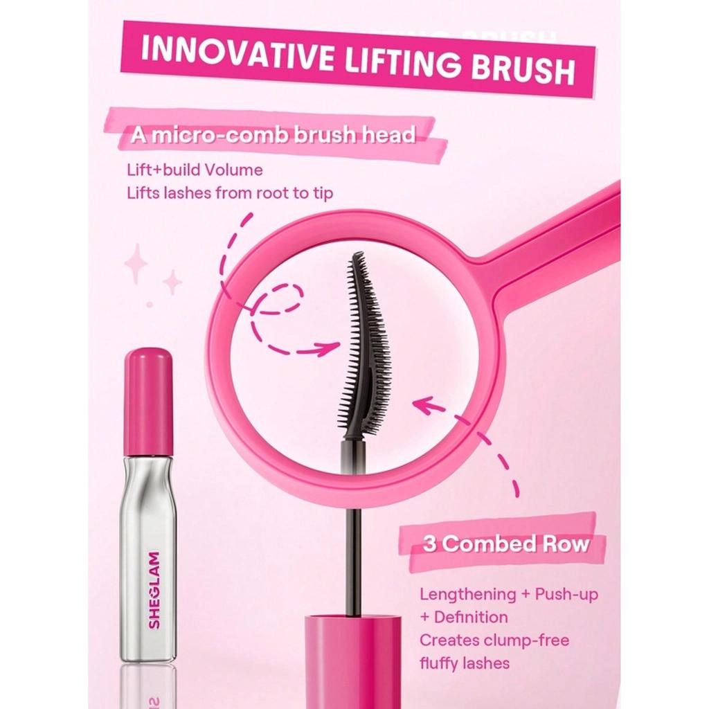 Sheglam Lashlighter Up &amp; Out Mascara Black 10ml