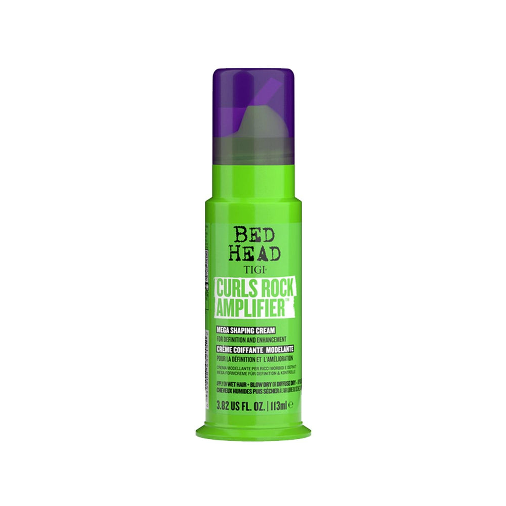 Tigi Bed Head Curls Rock Amplifier Curl Enhancing Cream for Curly Hair, 3.82 fl oz - Defines & Amplifies Curls - Hair Styling