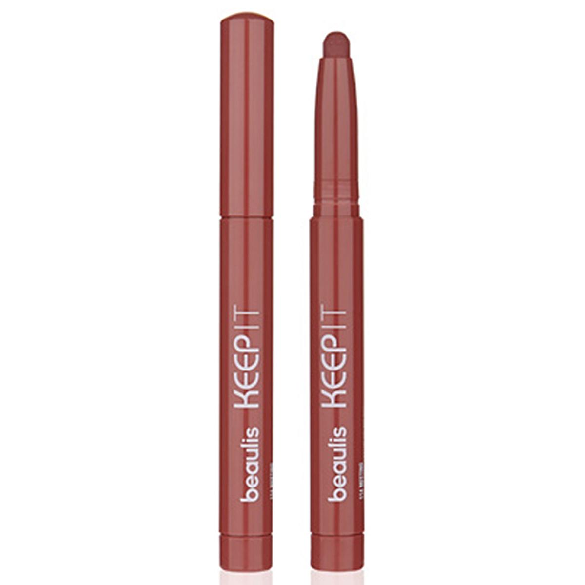 Beaulis Matte Lip Crayon - Long-Lasting Lip Color for Precise Application Beaulis Matte Lip Crayon - Long-Lasting Lip Color matte lip crayon, long-lasting lip color, portable lipstick, lip makeup, Beaulis Keep It Ink Crayon Ruj, cosmetics, makeup, lip care, beauty products, compact lip color, precise application