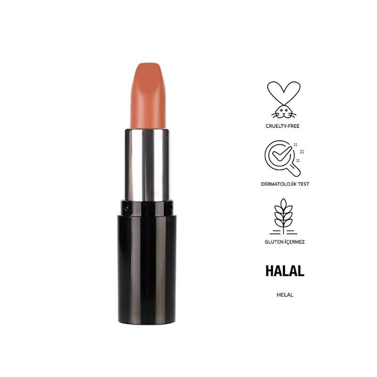 pastel nude lipstick 549 packaging, swatched pastel nude lipstick 549, pastel nude lipstick 549 on model Pastel Nude Lipstick 549 - Lightweight, Moisturizing Formula for Teens & Makeup Enthusiasts | 0.15 oz Pastel Nude Lipstick 549 - Easy Application & Moisturizing pastel-nude-lipstick, cruelty-free-cosmetics, vegan-makeup, moisturizing-lipstick, teen-makeup, lightweight-formula, makeup-enthusiasts, lip-color, natural-beauty, ai-generated