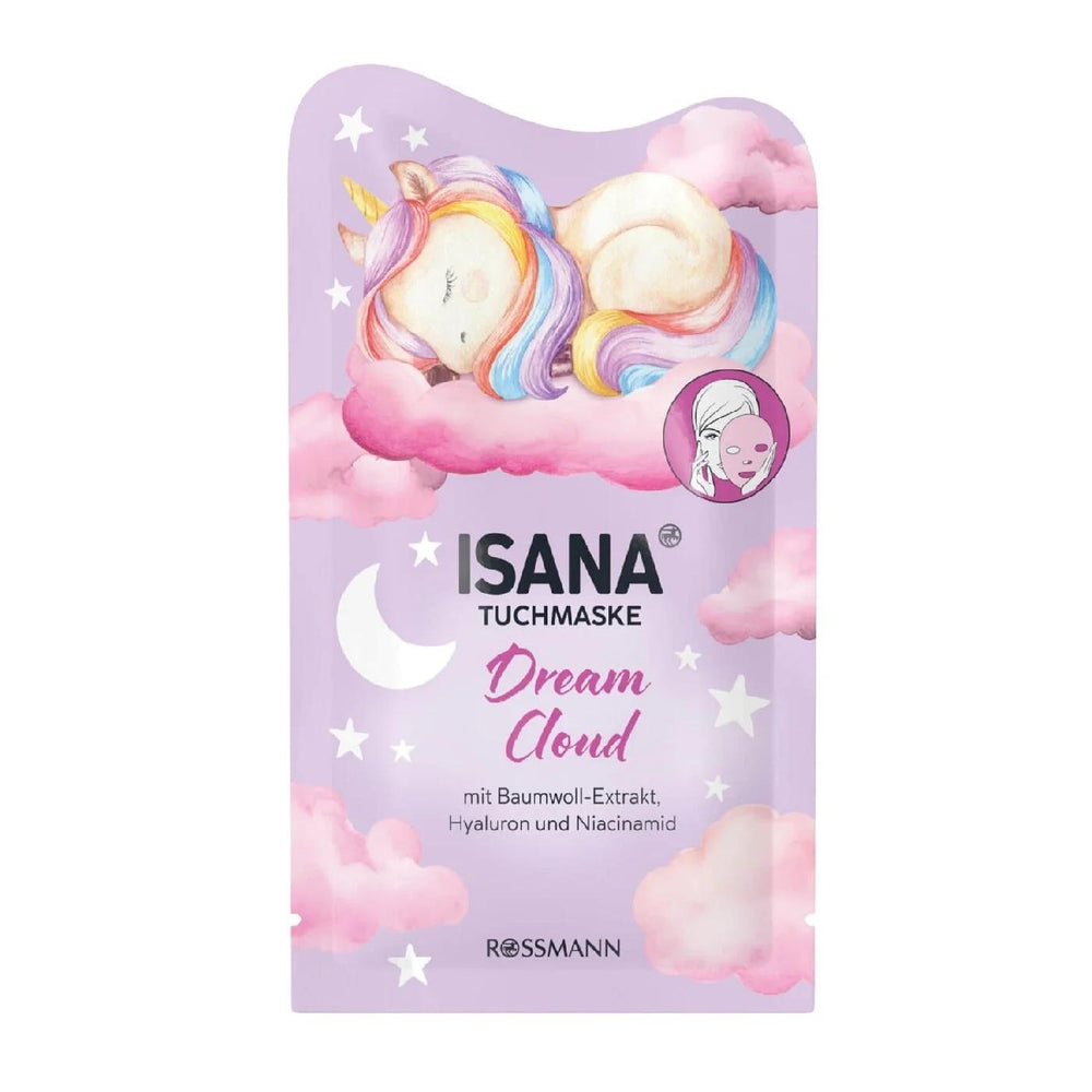 Isana Dream Cloud Sheet Mask for Deep Hydration 1 Count