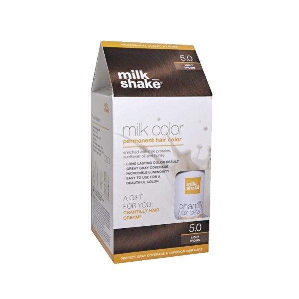 Milk Shake 5 Light Chestnut Hair Color &amp; Conditioner Set 50 ml