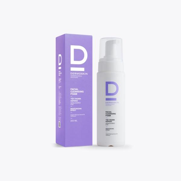 Dermoskin Facial Cleansing Foam - Gentle, ECOCERT Certified Cleanser for All Skin Types - 6.76 fl oz Dermoskin Gentle Facial Cleansing Foam - 6.76 fl oz Facial Cleansing Foam, Gentle Skincare, ECOCERT Certified, Suitable for Sensitive Skin, Daily Facial Cleanser, Skincare Routine, Sensitive Skin Care, Creamy Cleanser, Sustainable Skincare, Skincare Essentials