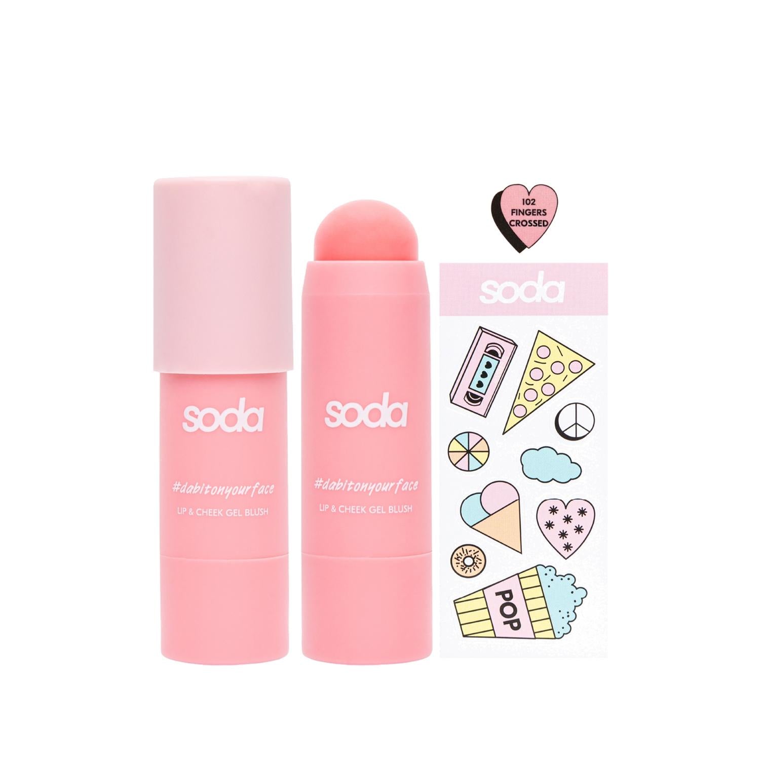Soda Lip & Cheek Jel Allık 102 - Multi-purpose Cosmetic with Jel Texture Soda Lip & Cheek Jel - Multi-purpose Makeup Lip & Cheek Tint, Multi-purpose Cosmetic, Jel Texture Makeup, Shade 102 Cosmetic, Lip Care, Cheek Color, Makeup Essentials, Beauty Products, Cosmetic Innovation