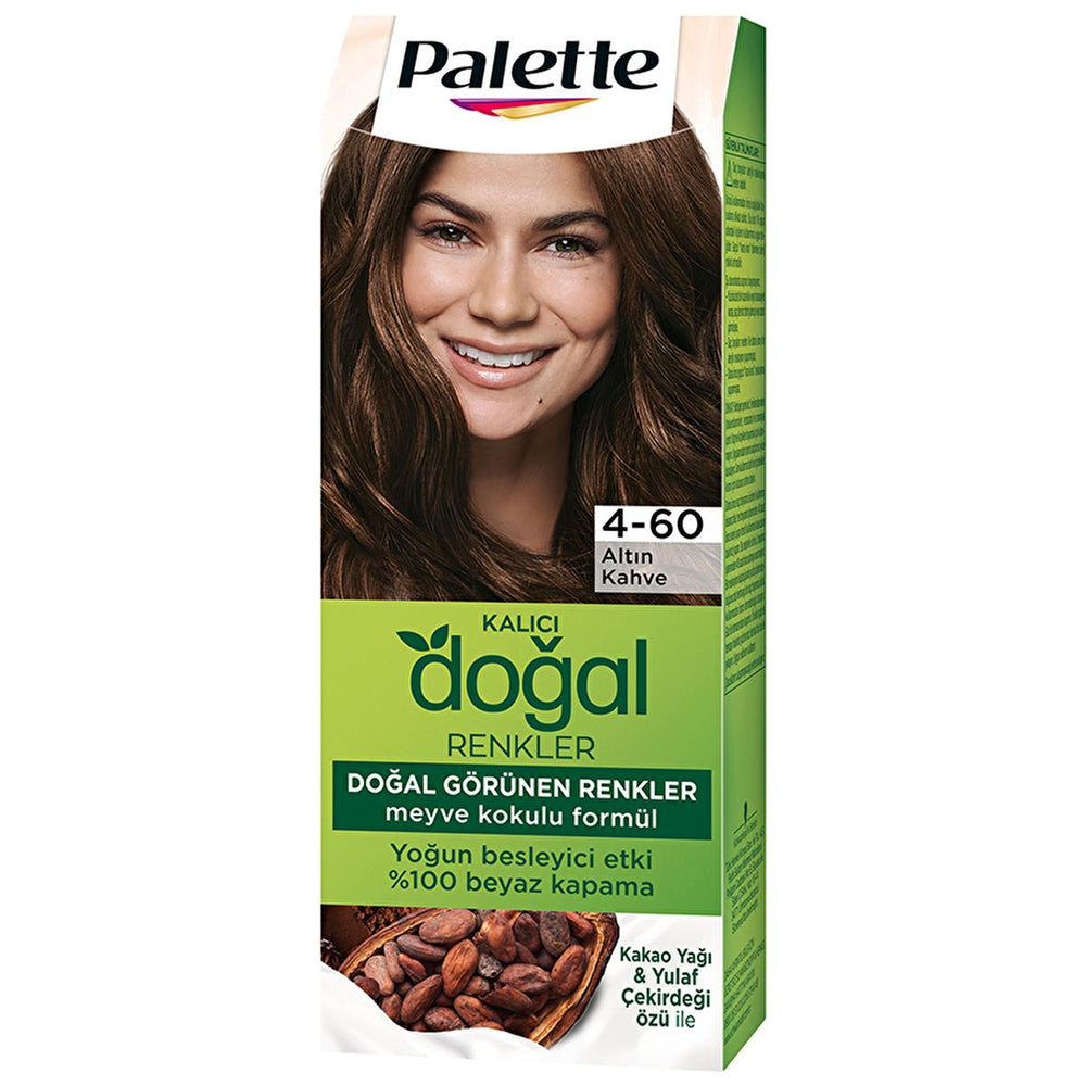 Palette Permanent Natural Color Hair Dye - 4-60 Golden Brown | 4.23 fl. oz. - view 8