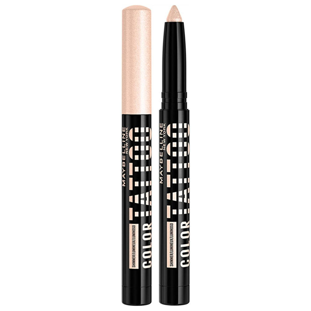 Maybelline Color Tattoo: Long-Lasting, Shining Cream Eyeshadow with Intense Color & Smudge-Proof Formula Maybelline Color Tattoo Cream Eyeshadow - Long Lasting, Intense Color cream eyeshadow, long lasting eyeshadow, water resistant eyeshadow, smudge proof eyeshadow, Maybelline Color Tattoo, intense color eyeshadow, creamy eye makeup, multi-purpose eyeshadow, best cream eyeshadow, shining eyeshadow, eyeshadow, eye makeup, Maybelline, long-wearing, vibrant color, twist-up, easy application, makeup enthusiasts