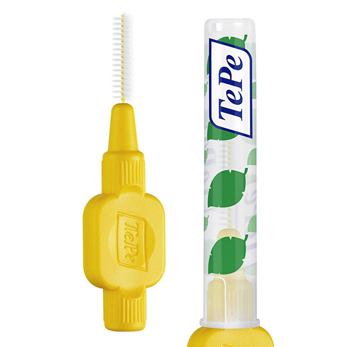 tepe interdental brush 0.7 mm yellow 8 pack, effective oral care interdental brushes Tepe Interdental Brush 0.7 mm Yellow - Effective Oral Care for Patients and Dentists | 8 Pack Tepe Interdental Brush 0.7 mm Yellow - 8 Pack tepe, interdental-brush, oral-care, dental-hygiene, gum-health, tooth-cleaning, dentist-recommended, color-coded-brushes, 8-pack, ai-generated