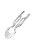 Fiona Franchimon Nº1 Hairpin White Gold Finish 1 pc