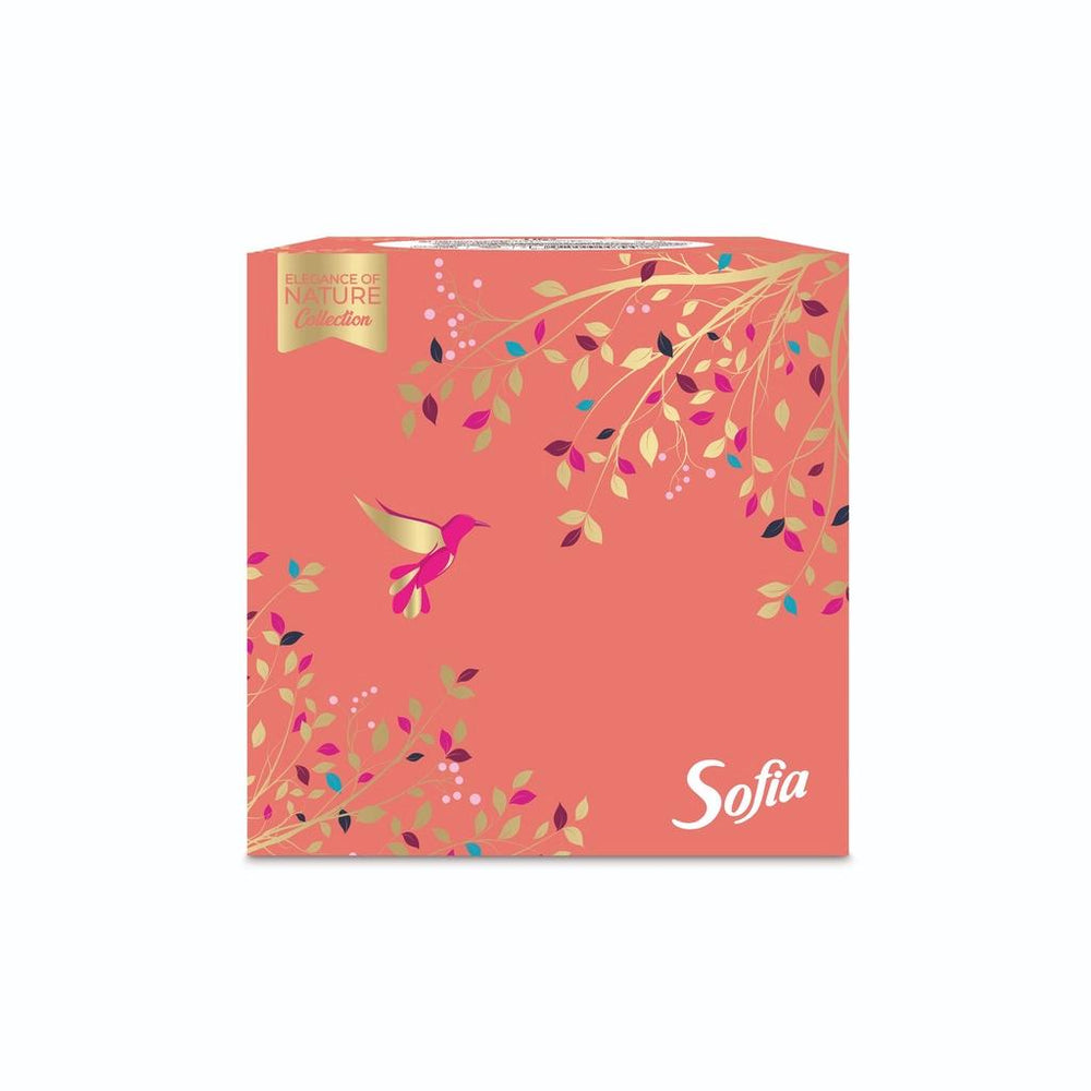 Sofia Cube Facial Tissues Soft & Gentle 50 Count