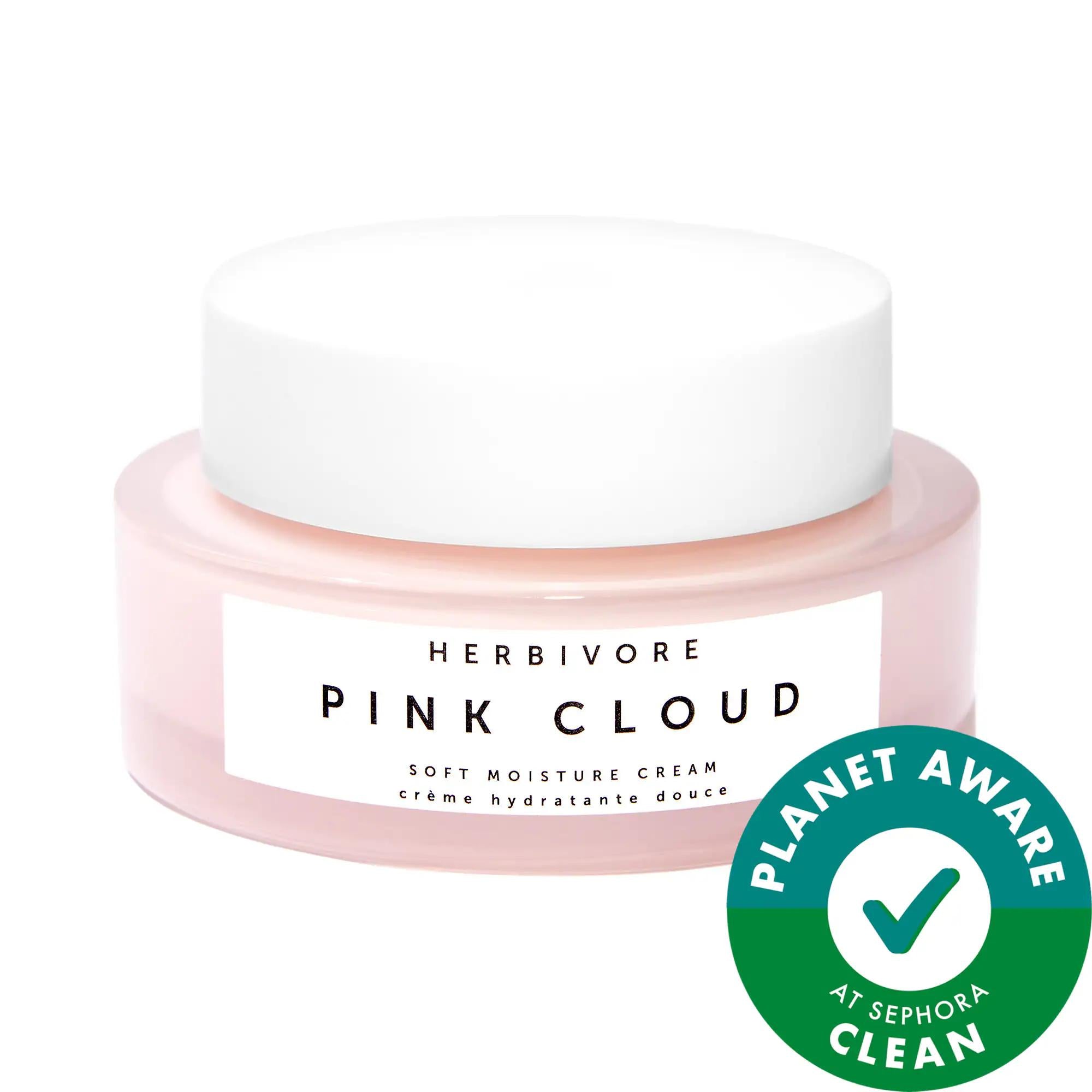 Pink Cloud Soft Moisture Cream - Vegan Hydrating Cream for Dry Skin, Cruelty-Free Skincare with Tremella Mushroom & Vegan Squalane Vegan Moisturizer for Dry Skin - Pink Cloud Soft Moisture Cream vegan moisturizer, cruelty-free skincare, hydrating cream, tremella mushroom skincare, vegan squalane moisturizer, dry skin solution, combination skin care, eco-friendly skincare, sustainable beauty, recyclable packaging, gluten-free skincare, non-comedogenic moisturizer, fine lines and wrinkles, dullness, dryness