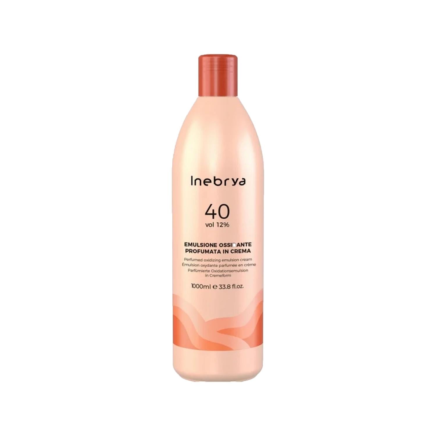 Inebrya 40 Volume Krem Oksidan Hair Color Developer - 1000ml Professional Hair Coloring for Vibrant Shades Inebrya 40 Volume Hair Color Developer - 1000ml Hair Color Developer, 40 Volume Developer, Inebrya Color Developer, Cream Hair Developer, Professional Hair Coloring, Hair Coloring, Hair Dye Developer, 1000ml Hair Developer, %12 Hair Developer, Professional Hair Care, Hair Coloring Products
