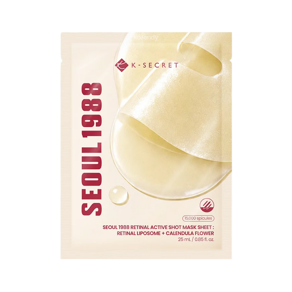 K-Secret SEOUL 1988 Retinal Active Shot Mask Sheet 10 Pack