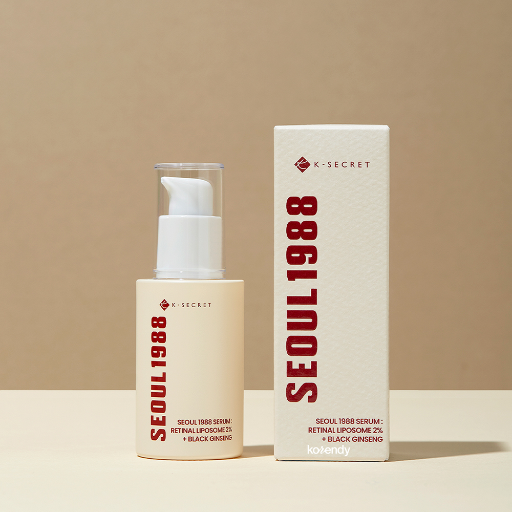 K-Secret SEOUL 1988 Serum Retinal Liposome 2% & Black Ginseng 30ml