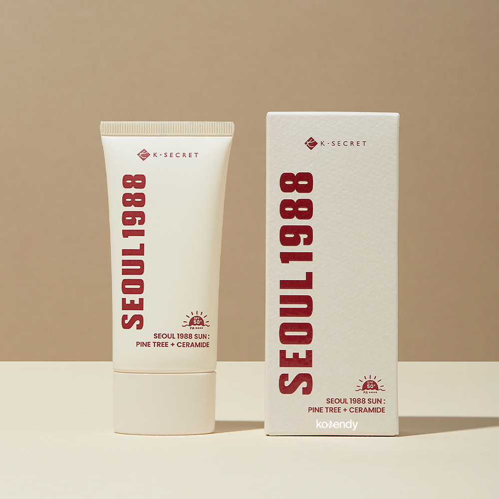K-Secret SEOUL 1988 Sun Pine Tree + Ceramide SPF 50+ 50ml