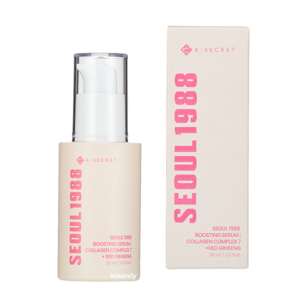 K-Secret Seoul 1988 Boosting Serum with Collagen & Red Ginseng 50ml