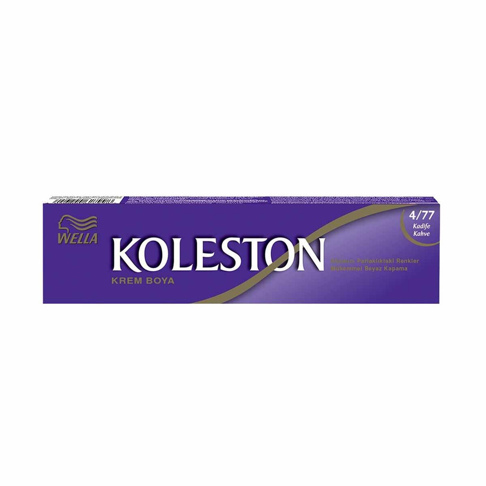 Wella Koleston Single Tüp Boya 4/77 Kadife Kahve - Long-lasting Hair Color for Vibrant Grey Hair Coverage Wella Koleston Hair Dye - Vibrant Long-lasting Color Wella Koleston Hair Dye, Kadife Kahve Hair Color, Long-lasting Hair Color, Grey Hair Coverage, Hair Dye for Vibrant Color, Hair Care, Beauty Products, Cosmetics, Hair Coloring, Grey Hair Solution