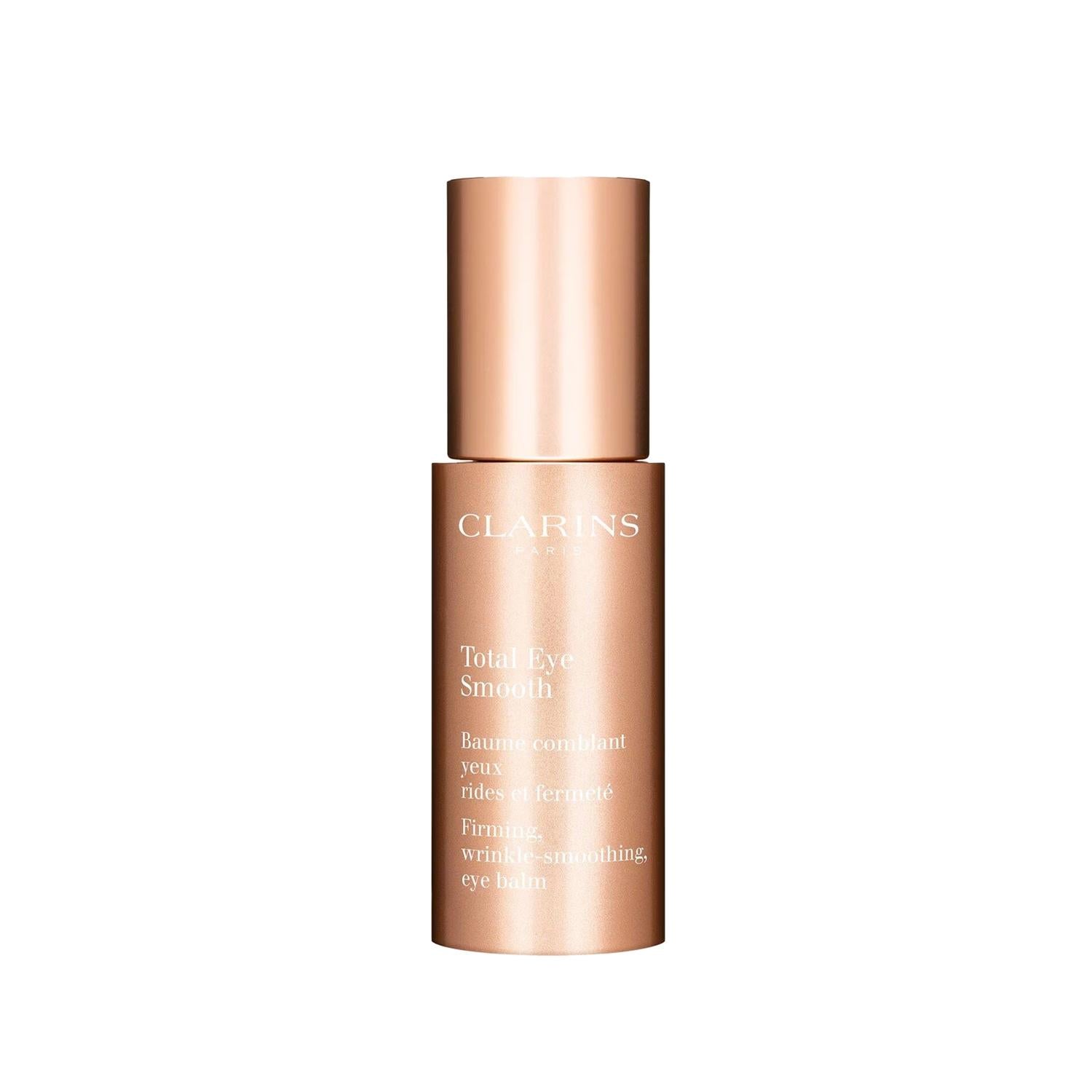Clarins Total Eye Smooth: Advanced Anti-Aging Eye Serum - Reduce Wrinkles, Dark Circles & Fine Lines for a Youthful Look (15ml / 0.51 fl oz) Clarins Eye Serum: Reduce Wrinkles & Dark Circles - Total Eye Smooth eye serum, Clarins eye serum, eye wrinkle treatment, eye smoothing serum, eye contour serum, anti-aging eye serum, dark circle treatment, fine line reduction, eye treatment, skincare, wrinkle reduction, anti-aging, dark circles, eye care, smoothing, rejuvenating, fine lines, beauty, cosmetic, Clarins,