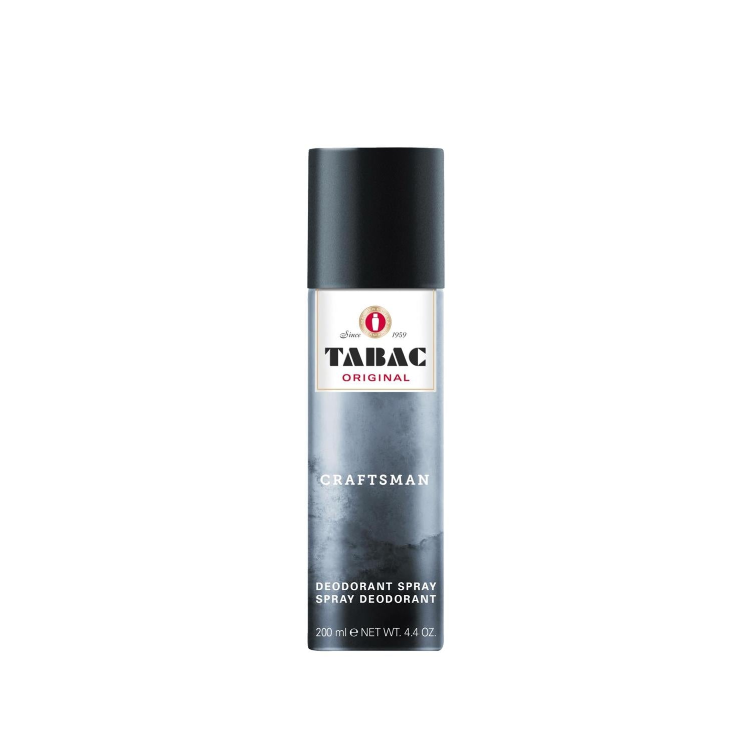 Tabac Original Craftsman Deodorant Spray 200ml - Long Lasting Freshness for Men Tabac Deodorant Spray for Men - 200ml Tabac Original Craftsman Deodorant Spray, deodorant spray, personal hygiene products, mens grooming, 200 ml deodorant, long lasting freshness, easy application, confidence booster, everyday hygiene, masculine fragrance