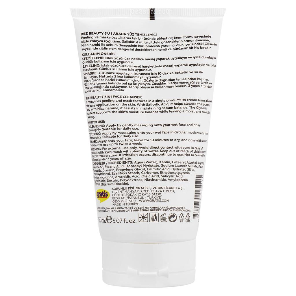 Bee Beauty 3-in-1 Face Cleanser Purifying Formula 150 ml
