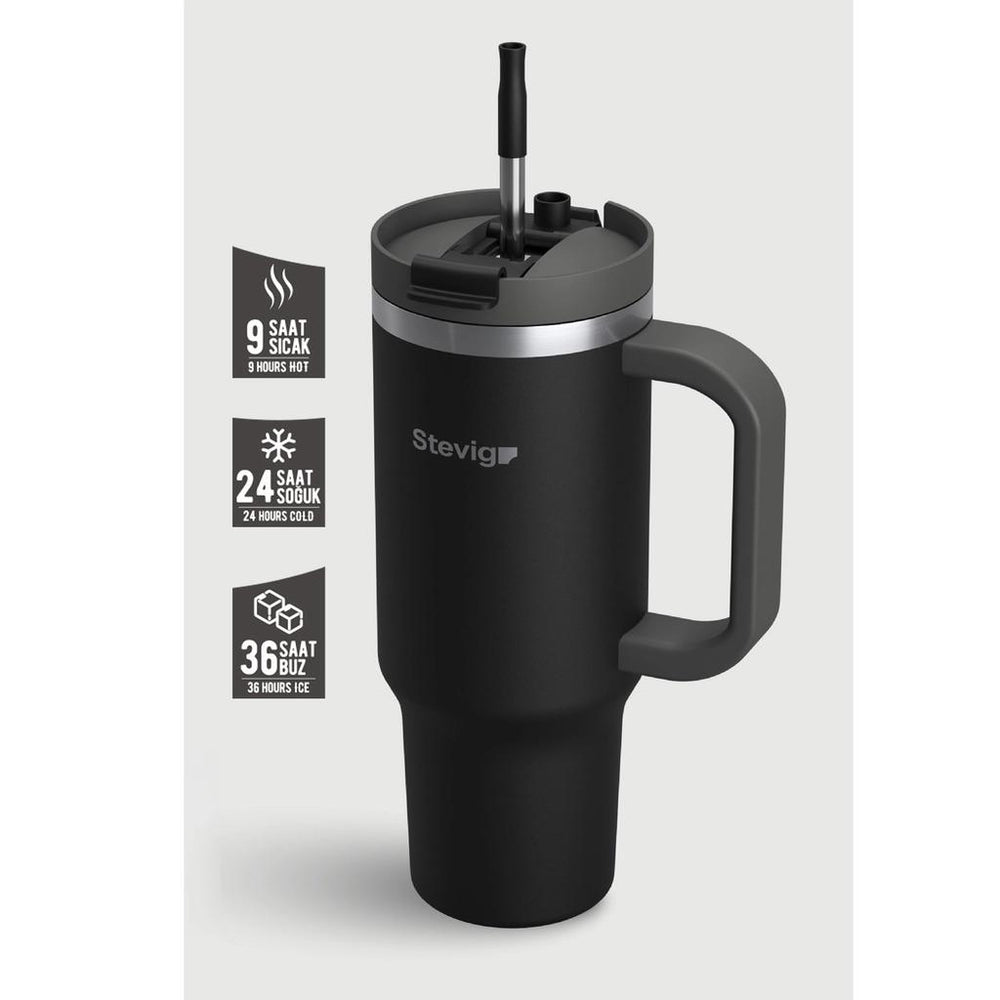 Stevig 2 Moods Termos 900 ml ST-236 Black