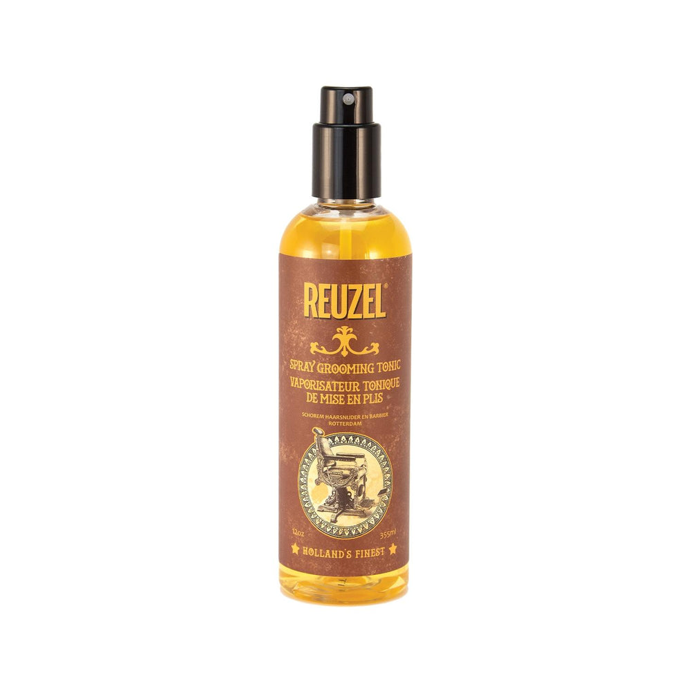 Reuzel Reuzel Spray Grooming Tonic for Men's Hair Styling & Grooming - 12.01 fl oz Reuzel Spray Grooming Tonic - Men's Hair Styling Reuzel Spray Grooming Tonic, Hair grooming product, Men's hair styling, Grooming tonic for hair, Spray hair styling product, Men's grooming, Hair care, Styling products, Grooming essentials