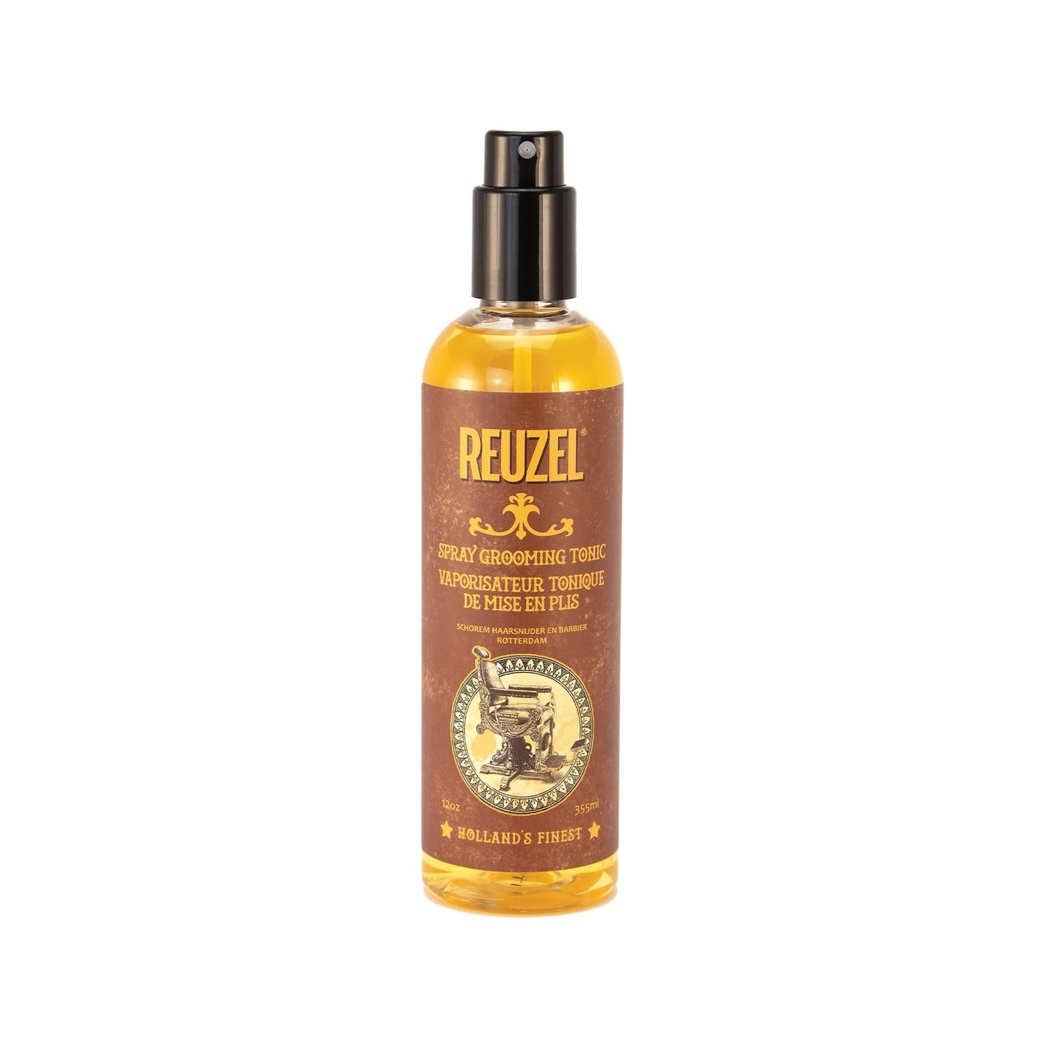 Reuzel Reuzel Spray Grooming Tonic for Men's Hair Styling & Grooming - 12.01 fl oz Reuzel Spray Grooming Tonic - Men's Hair Styling Reuzel Spray Grooming Tonic, Hair grooming product, Men's hair styling, Grooming tonic for hair, Spray hair styling product, Men's grooming, Hair care, Styling products, Grooming essentials
