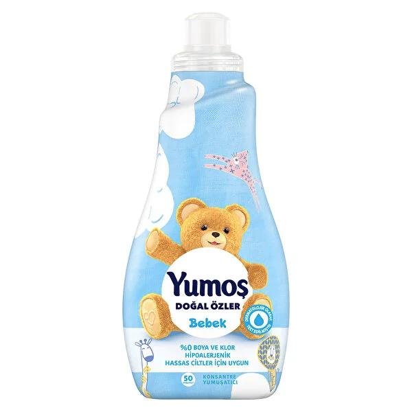 Yumoş Doğal Özler Baby Concentrated Fabric Softener: Hypoallergenic, Dye & Chlorine-Free - Gentle Laundry Softener for Sensitive Skin & Eczema Yumoş Baby Fabric Softener: Hypoallergenic & Gentle Laundry Care baby fabric softener, hypoallergenic fabric softener, sensitive skin fabric softener, dye free fabric softener, chlorine free fabric softener, natural fabric softener, concentrated fabric softener, laundry softener for babies, gentle fabric softener, fabric softener for eczema, laundry softener, fabric 