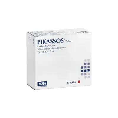 Pikassos Dietary Supplement Tablets - Inositol, Resveratrol, Zinc Picolinate, Selenium, Chromium Picolinate, Folic Acid, Vitamin D3 - image 2