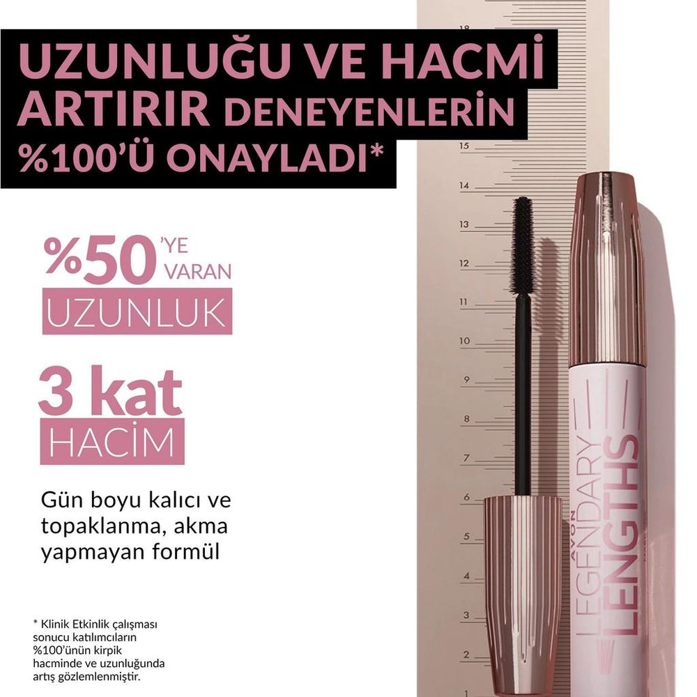 Avon Legendary Lengths Mascara in Blackest Black