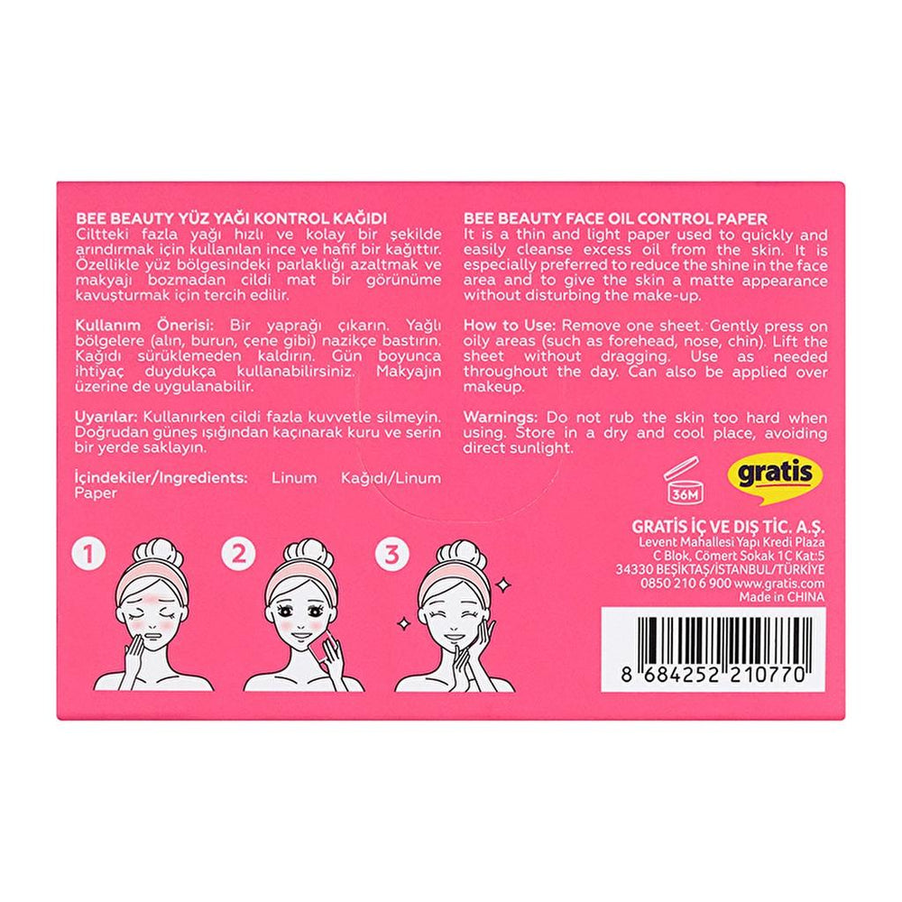 Bee Beauty Oil Control Blotting Papers 50 Sheets