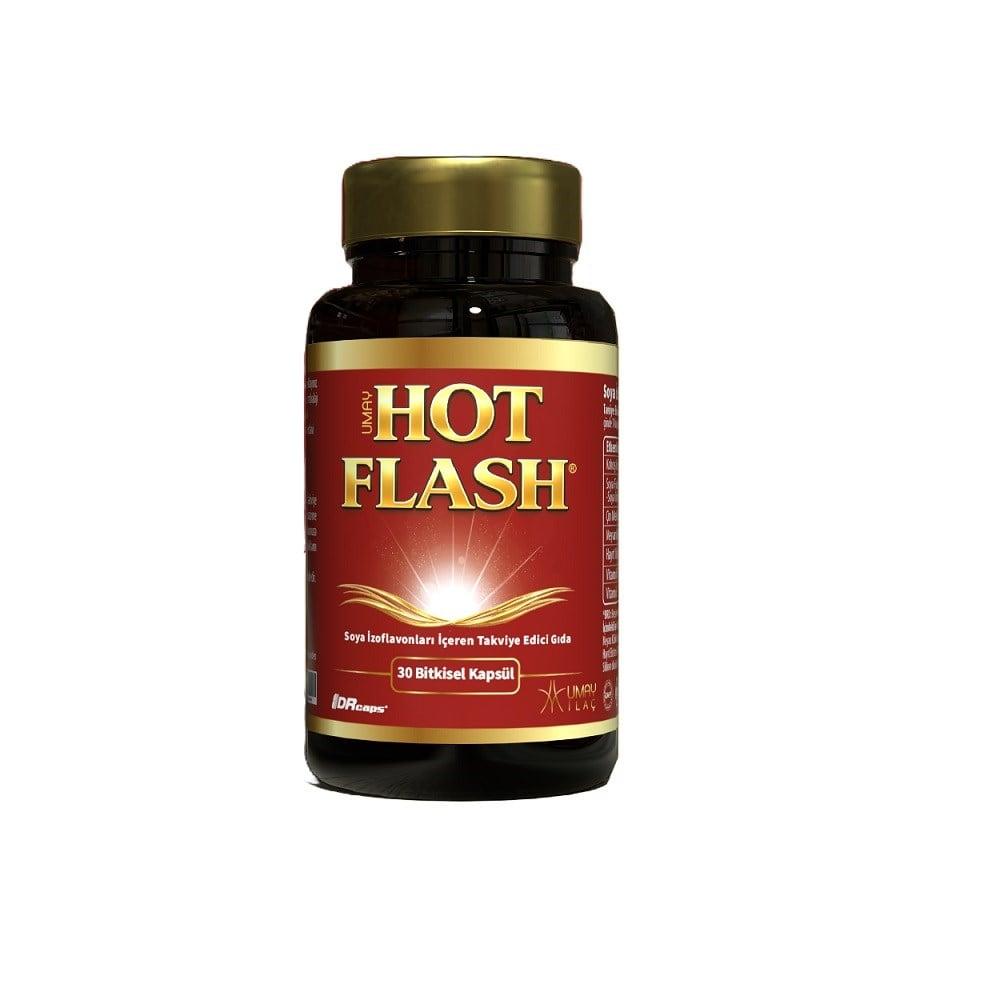 Umay Hot Flash Dietary Supplement for Menopause 30 Capsules