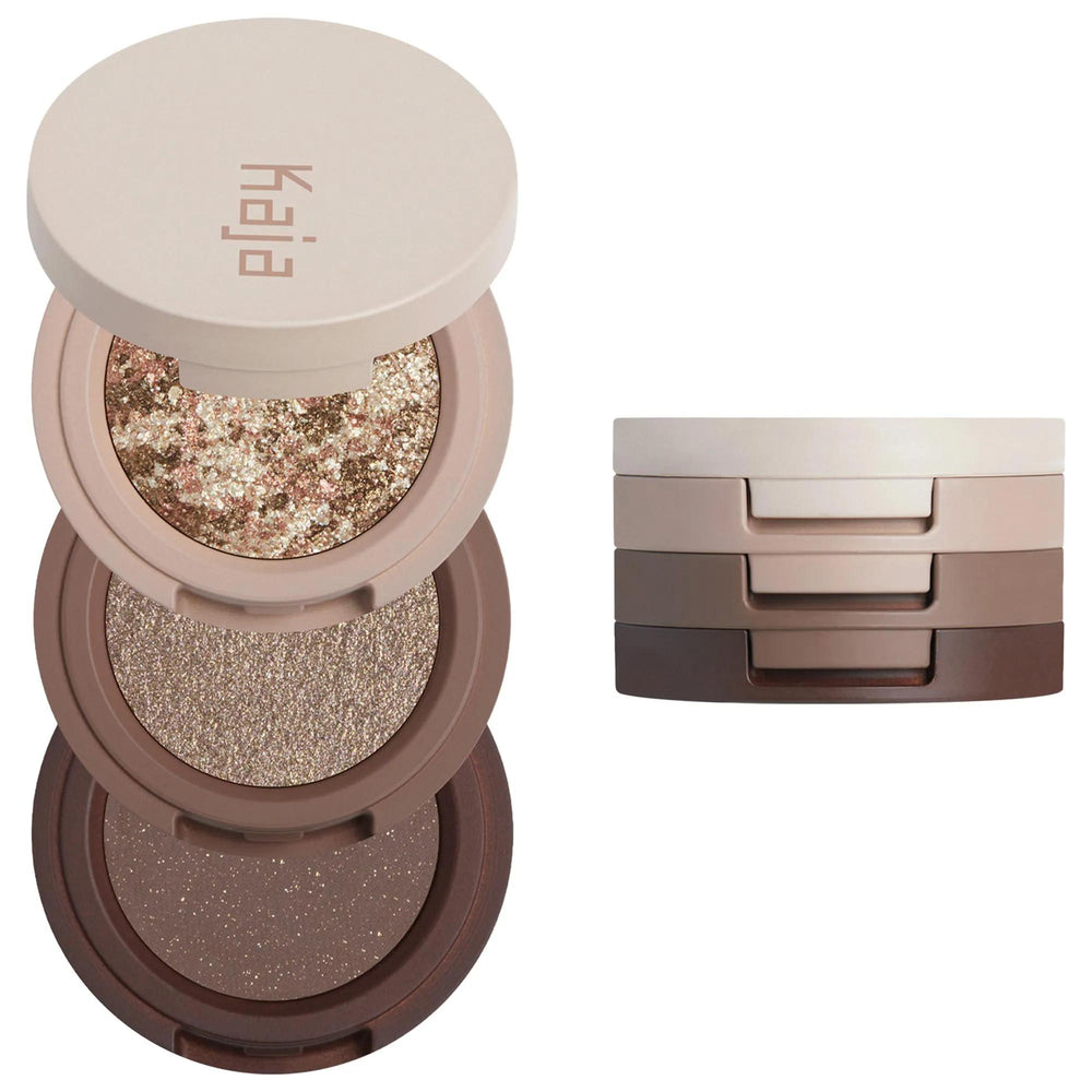 Kaja Eye Bento Bouncy Eyeshadow Trio - Creamy, Cruelty-Free Eyeshadow for Easy Eye Makeup Kaja Eye Bento Eyeshadow Trio - Easy, Cruelty-Free Eye Makeup Eyeshadow Trio, Creamy Eyeshadow, Cruelty-Free Makeup, Sulfate-Free Cosmetics, Easy Eye Makeup, Eye Palettes, Makeup for Sensitive Skin, Cleaner Beauty Products, On-the-Go Makeup, Compact Eyeshadow, Travel Makeup Essentials, Gift Ideas for Makeup Lovers