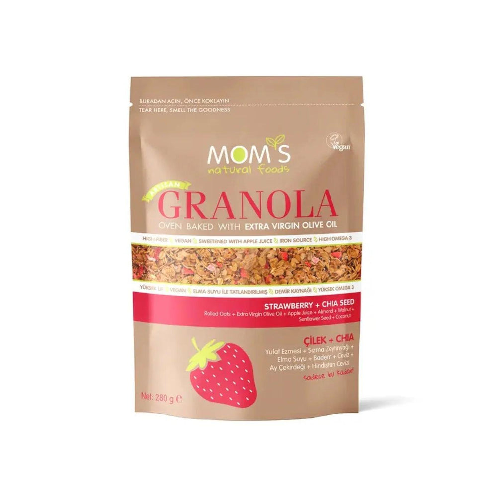 Moms Granola Strawberry & Chia Seed Blend 280g