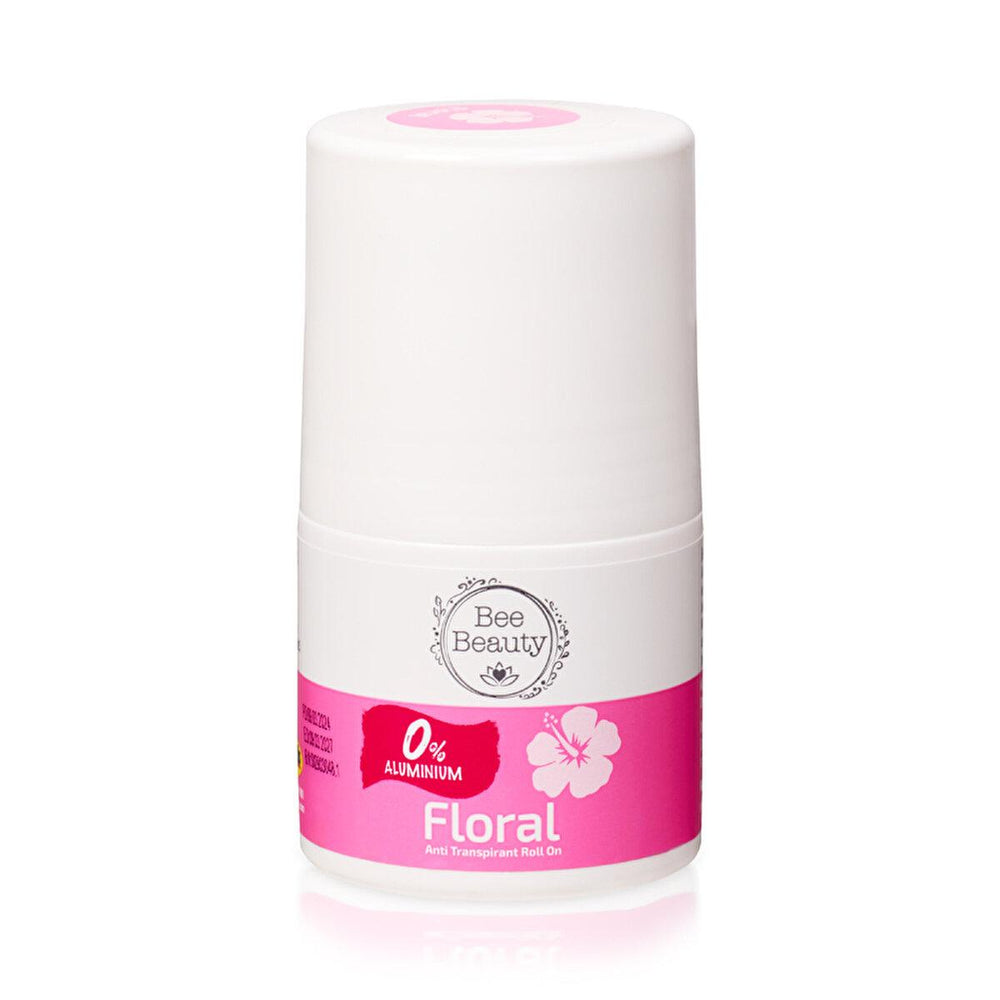 Bee Beauty Anti-Transpirant Roll On Floral - 50 ml | Aluminum Free, Refreshing Scent - Deodorant