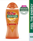 Palmolive Aroma Sensations Energizing Bath and Shower Gel with Amber Flower Extract - Natural Ingredients, - Shower Gel